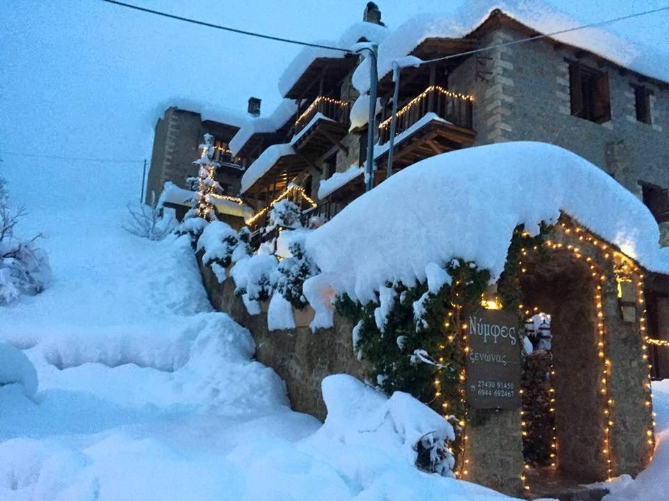 Nymfes Guesthouse Synikia Mesi Trikalon Extérieur photo